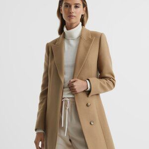 NWT Reiss Wool Blend Coat